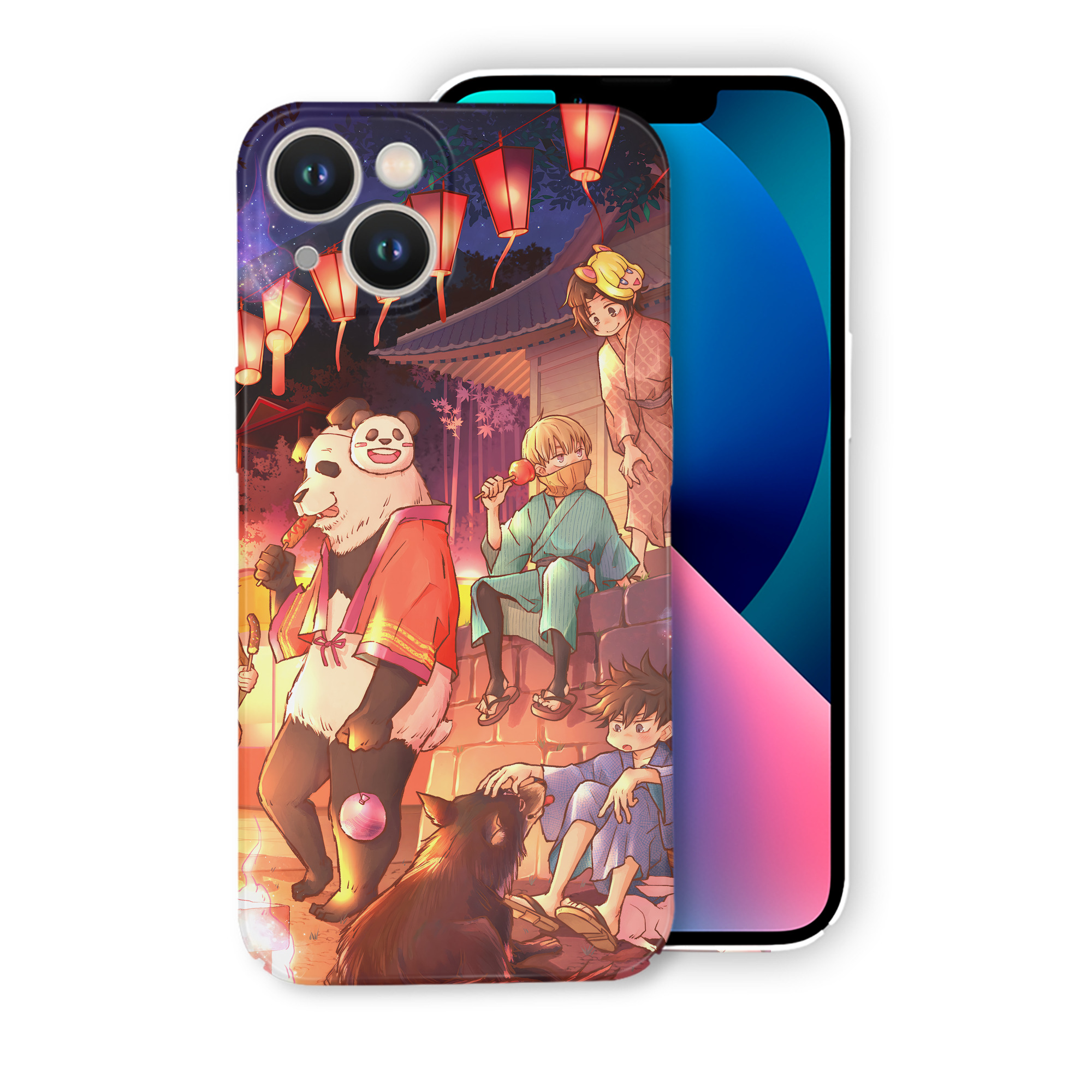 （画像用） 呪術廻戦 Jujutsu Kaisen 【iPhone 14シリーズ対応】ハードケース